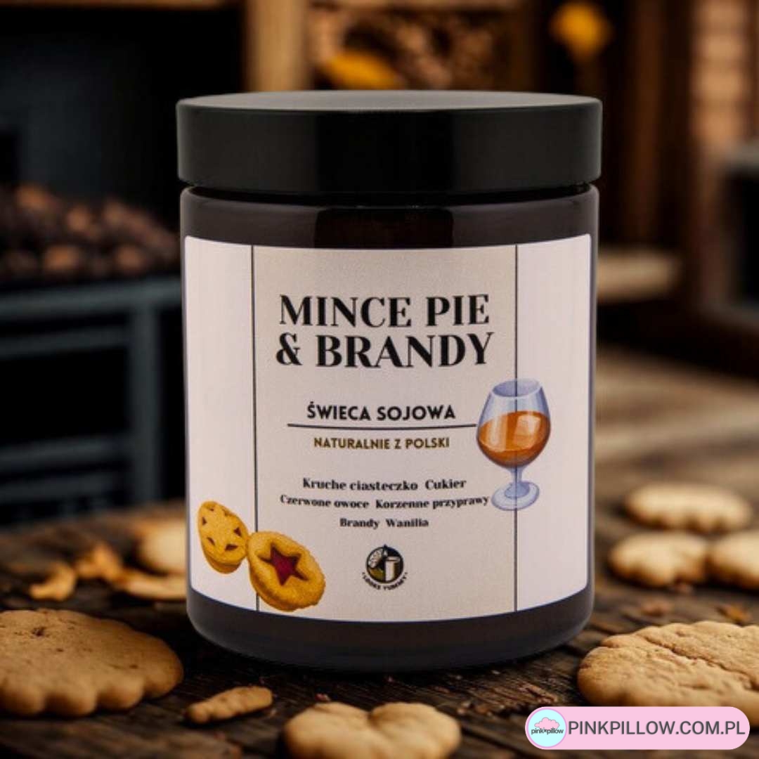 Świeca Jesień "Mince pie & Brandy" - obrazek 2
