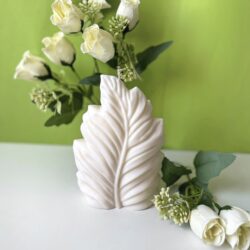 Świeca sojowa Liść - Różne Kolory