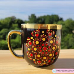 Kubek Porcelanowy w Mandalę 280 ml