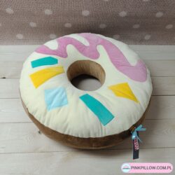 Poduszka Donat z Waniliową polewą