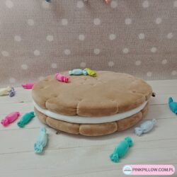 Ciasteczkowa Poduszka Markiza XXL - Kolor Toffi