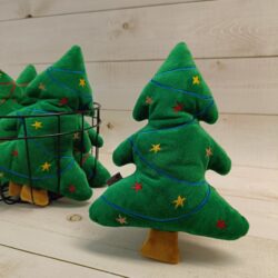 Świąteczna Poduszka w kształcie Choinki