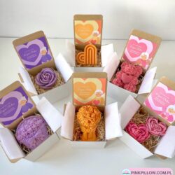 Personalizowany Box dla Babci ze Świecą sojową - Do wyboru różne Kształty i Kolory