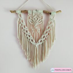 Makrama na kiju "Kwiat lotosu"