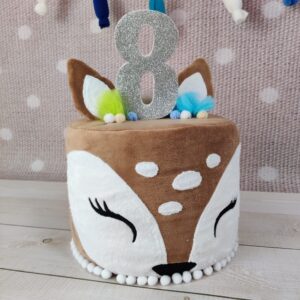 Poduszka Tort atrapa JELONEK – Prezent dla Chłopczyka na urodziny