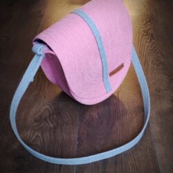 Torebka z paskiem na ramię - Ze sznurka - Różne Kolory