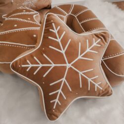 Poduszka Świąteczna Piernik Gwiazdka