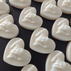 Podziękowania dla gości Weselnych Świeczka "Złączone dłonie" - Możliwość Personalizacji