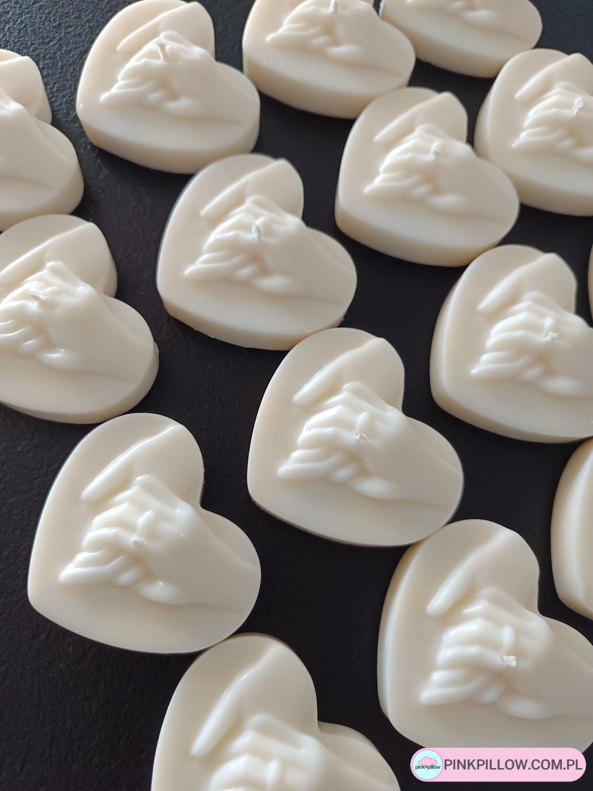 Podziękowania dla gości Weselnych Świeczka "Złączone dłonie" - Możliwość Personalizacji