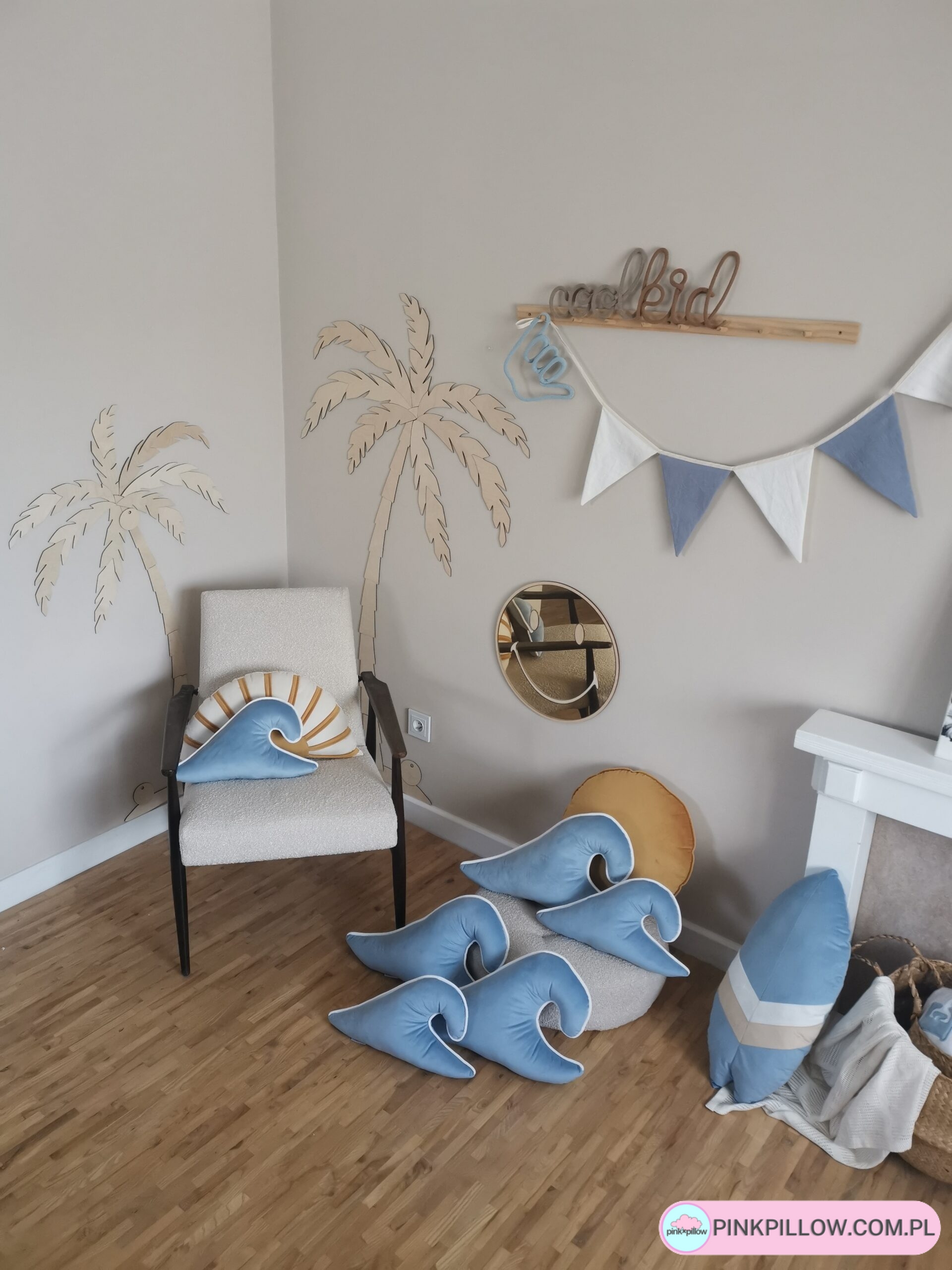 Poduszka Fala - Różne Rozmiary - obrazek 8