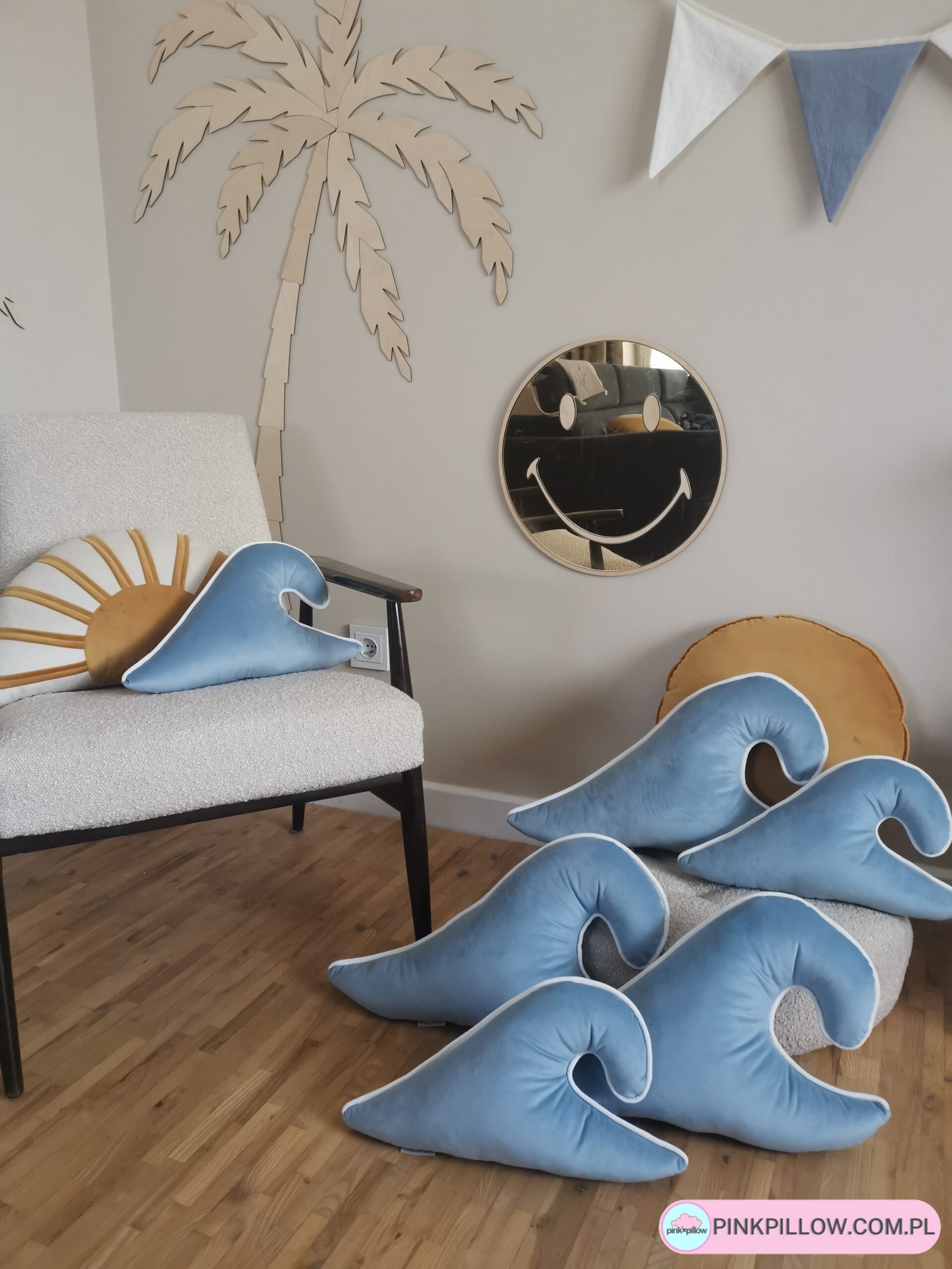 Poduszka Fala - Różne Rozmiary - obrazek 9