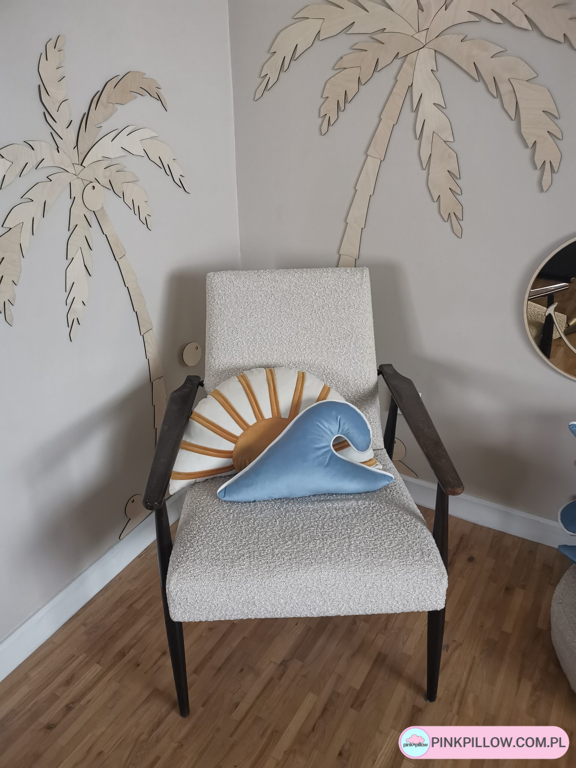 Poduszka Fala - Różne Rozmiary - obrazek 7