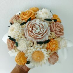 Bukiet Kwiatów ze świec sojowych 15 szt. - Różne Zapachy