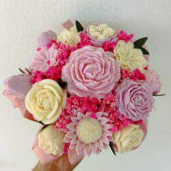 Bukiet ze Świec zapachowych 14 szt. - Różne Kolory i Zapachy