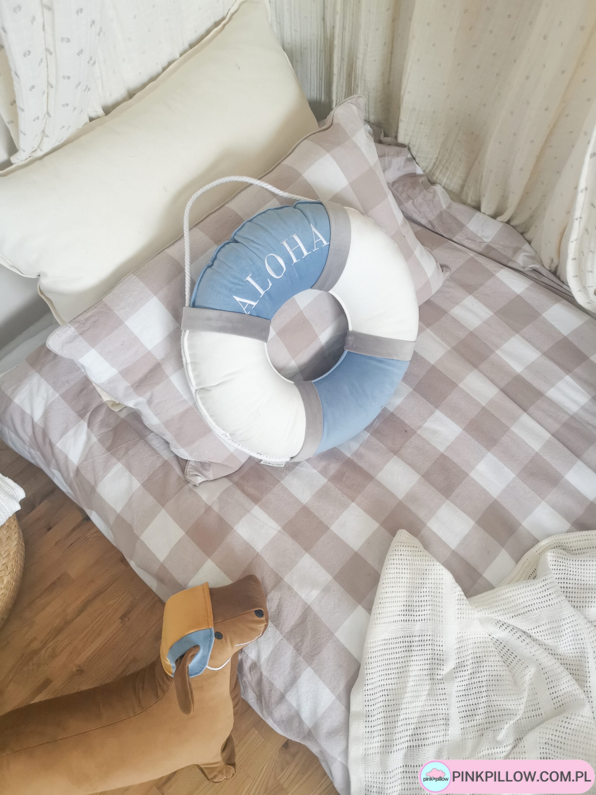 Poduszka Koło Ratunkowe z personalizacją - Różne Kolory - obrazek 6