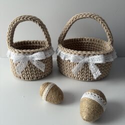 Koszyczek wielkanocny Mały (15 cm) i Duży (20 cm)
