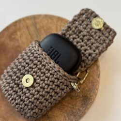 Etui na słuchawki ze sznurka - Różne Kolory