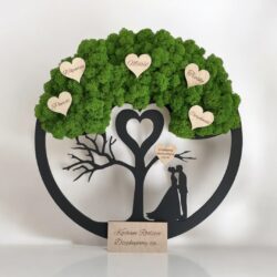 Obraz ścienny z mchem chrobotkiem