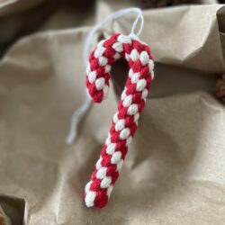 Zawieszka Laska Cukrowa na Choinkę