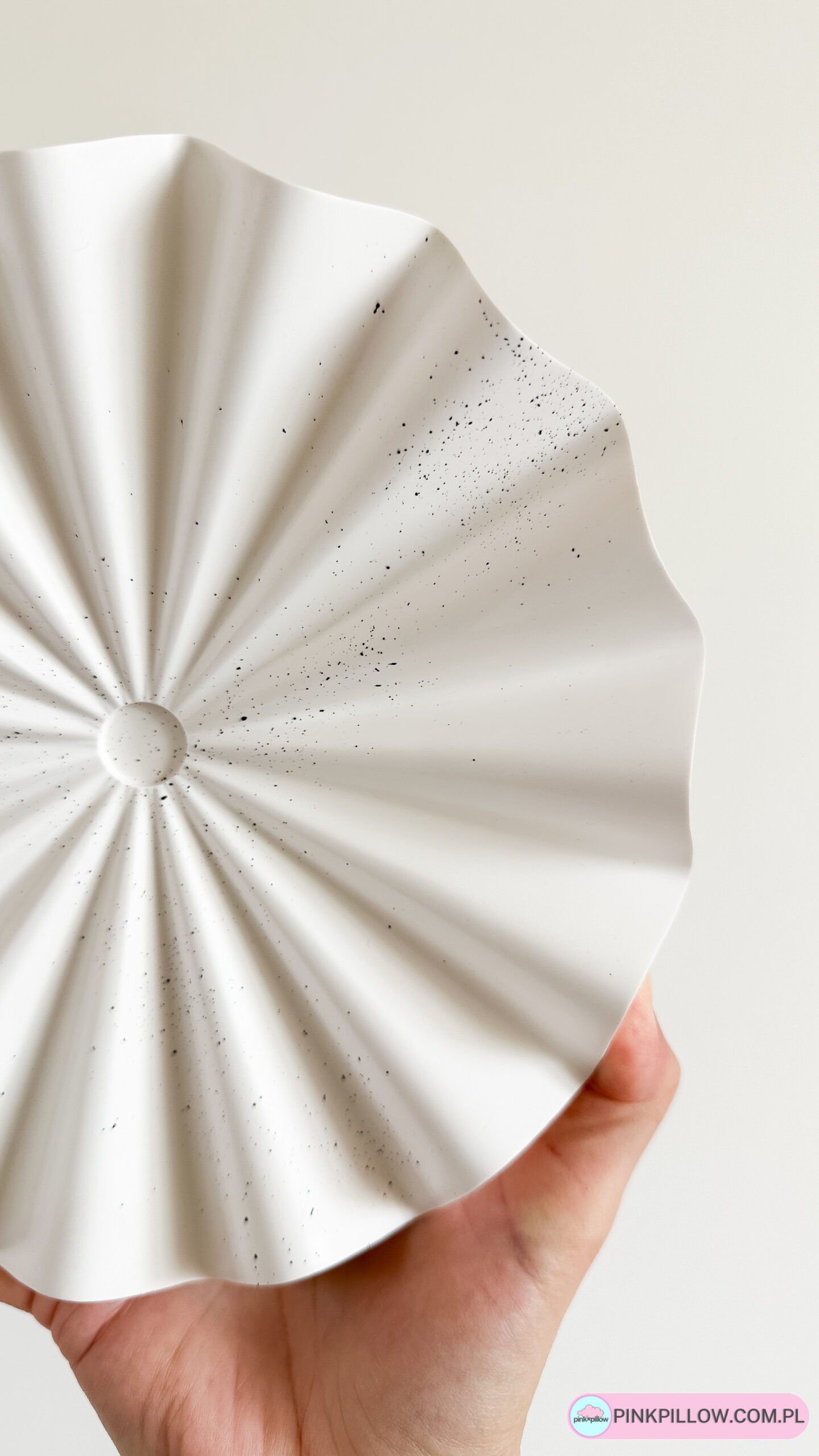 Gipsowy talerzyk Florée - obrazek 2