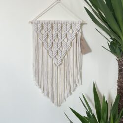 Makrama wisząca - Kolor Ecru