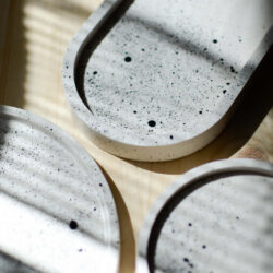 Podstawki z gipsu polimerowego - Zestaw 3 szt.