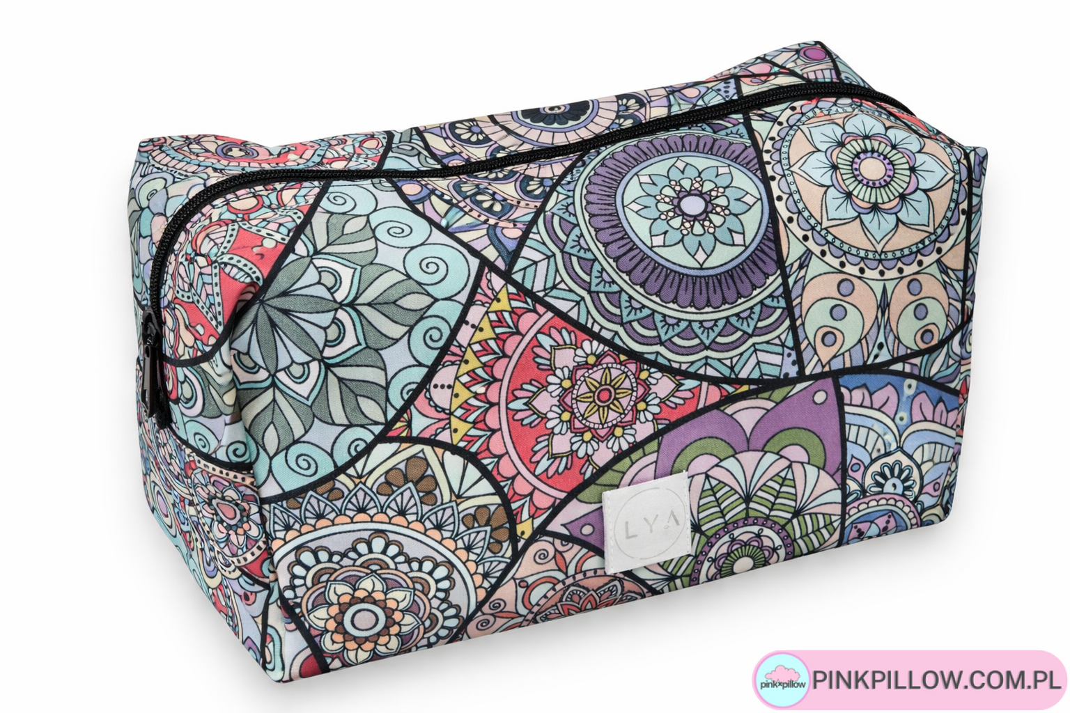 Wodoodporna Kosmetyczka na kosmetyki - Wzór Mandala Ornament - obrazek 2