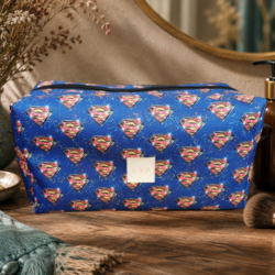 Kosmetyczka Podróżna dla Super Faceta - Wzór Superman