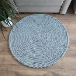 Klasyczny Okrągły Dywan ze sznurka 100 cm - Różne Kolory