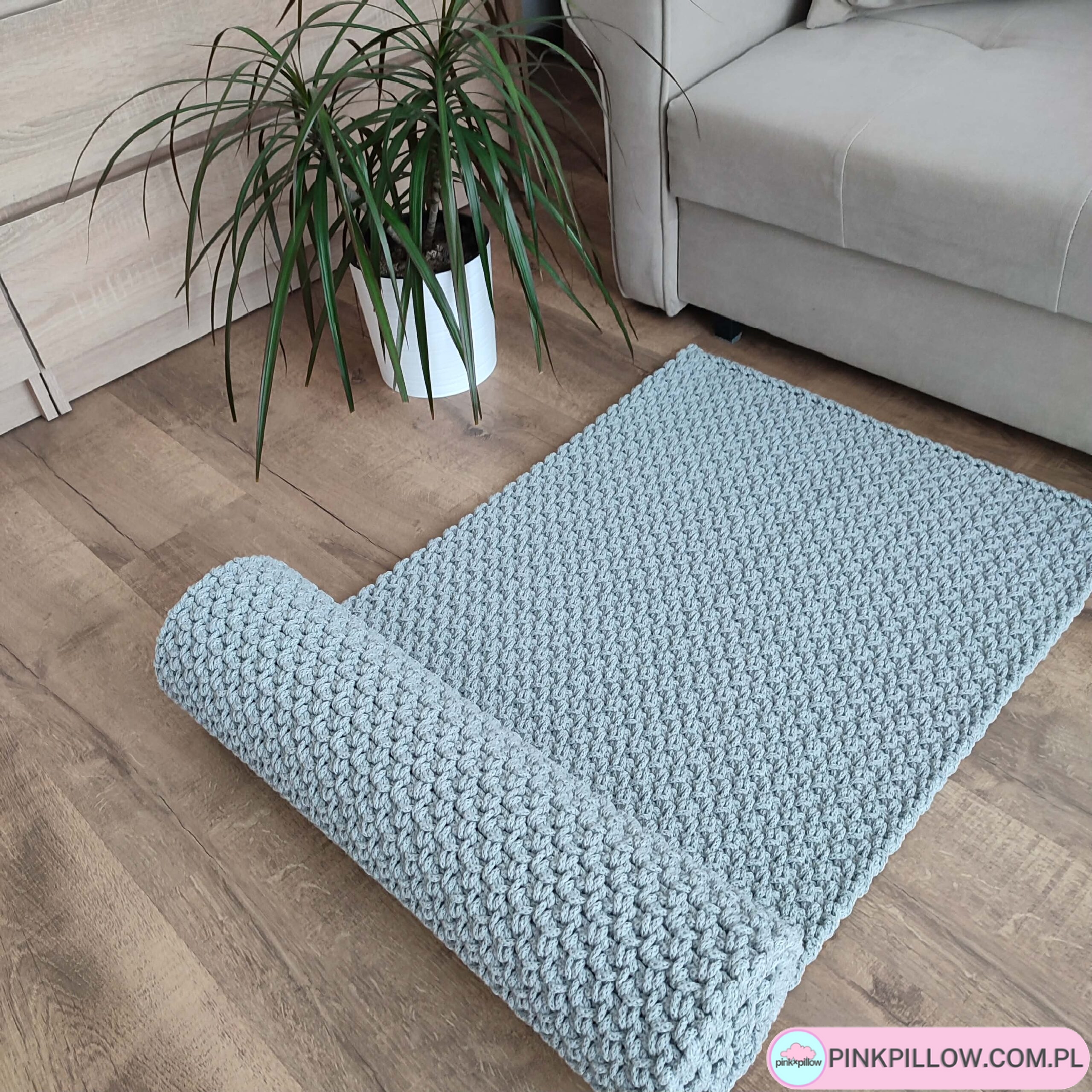 Dywan prostokątny ze sznurka 60x208 cm - Różne Kolory - obrazek 3