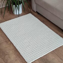 Dywan salonowy Prostokątny ze sznurka 60x100 cm - Kolor Ecru