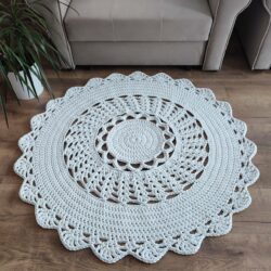 Dekoracyjny Dywan Boho do wnętrz 110 cm - Różne Kolory