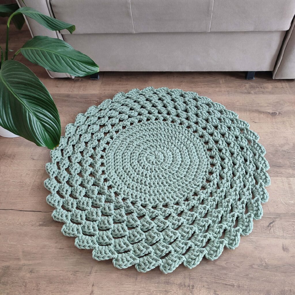 Dywan z polskiego sznurka 70 cm - Różne Kolory
