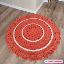 Dywan okrągły 130 cm ze sznurka - Różne Kolory