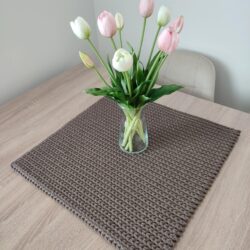 Podkładka na Stół Kwadratowa 50x50 cm - Kolor Ziemia