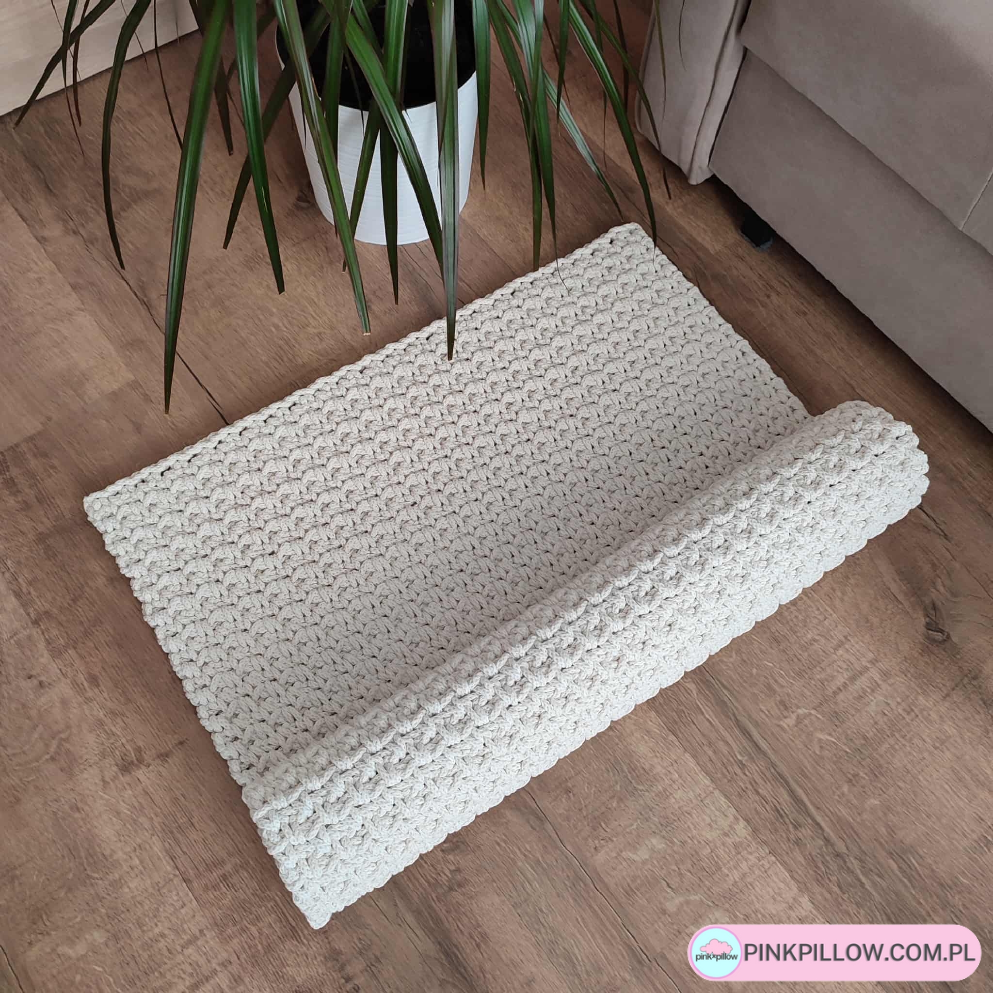 Dywan salonowy Prostokątny ze sznurka 60x100 cm - Różne Kolory - obrazek 4