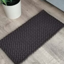 Dywan szydełkowy prostokątny ze sznurka 40x70 cm - Różne Kolory