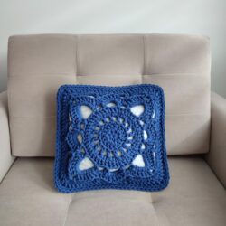 Kwadratowa Poduszka ze sznurka - Wymiary 40x40 cm