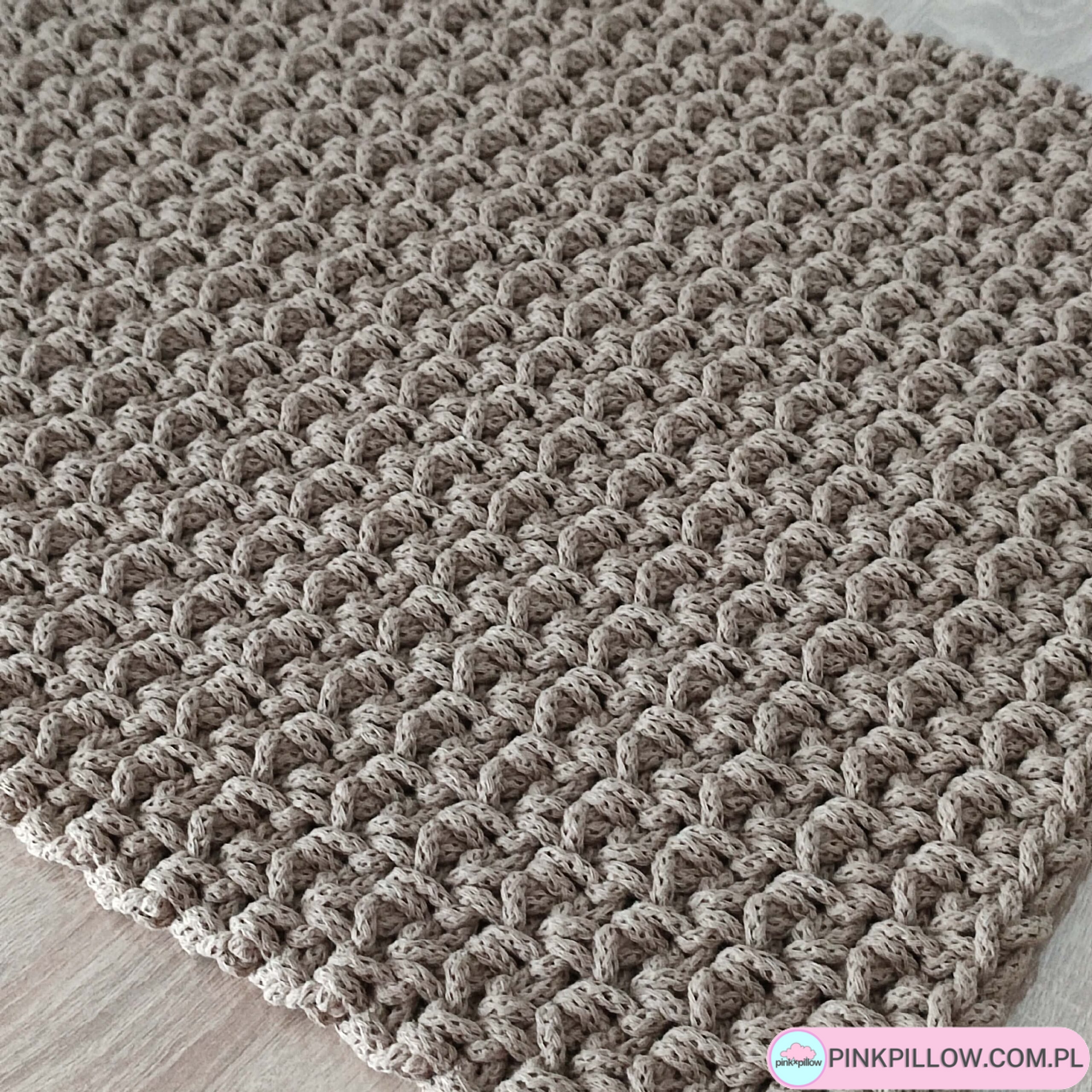 Bieżnik ze sznurka Prostokątny 40x90 cm - Różne Kolory - obrazek 3