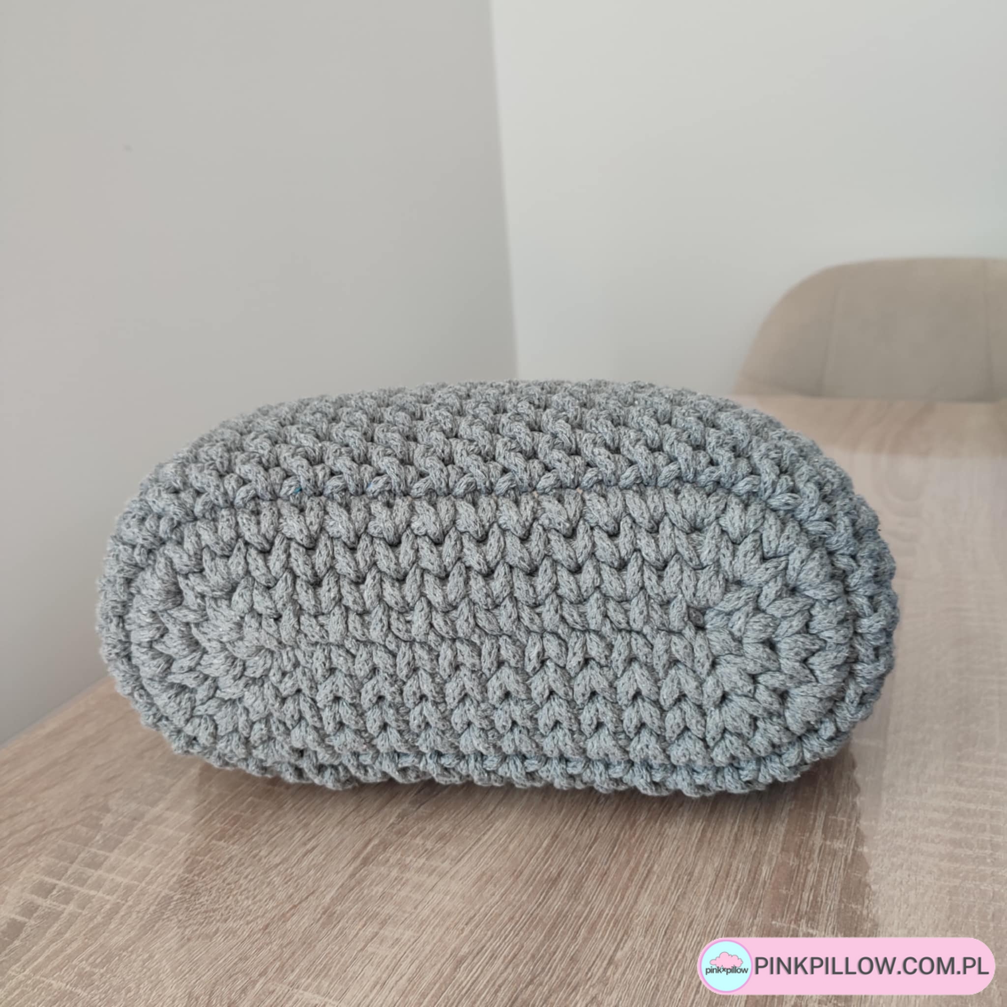 Mała Torebeczka ze sznurka 25x20 cm - Różne Kolory - obrazek 4