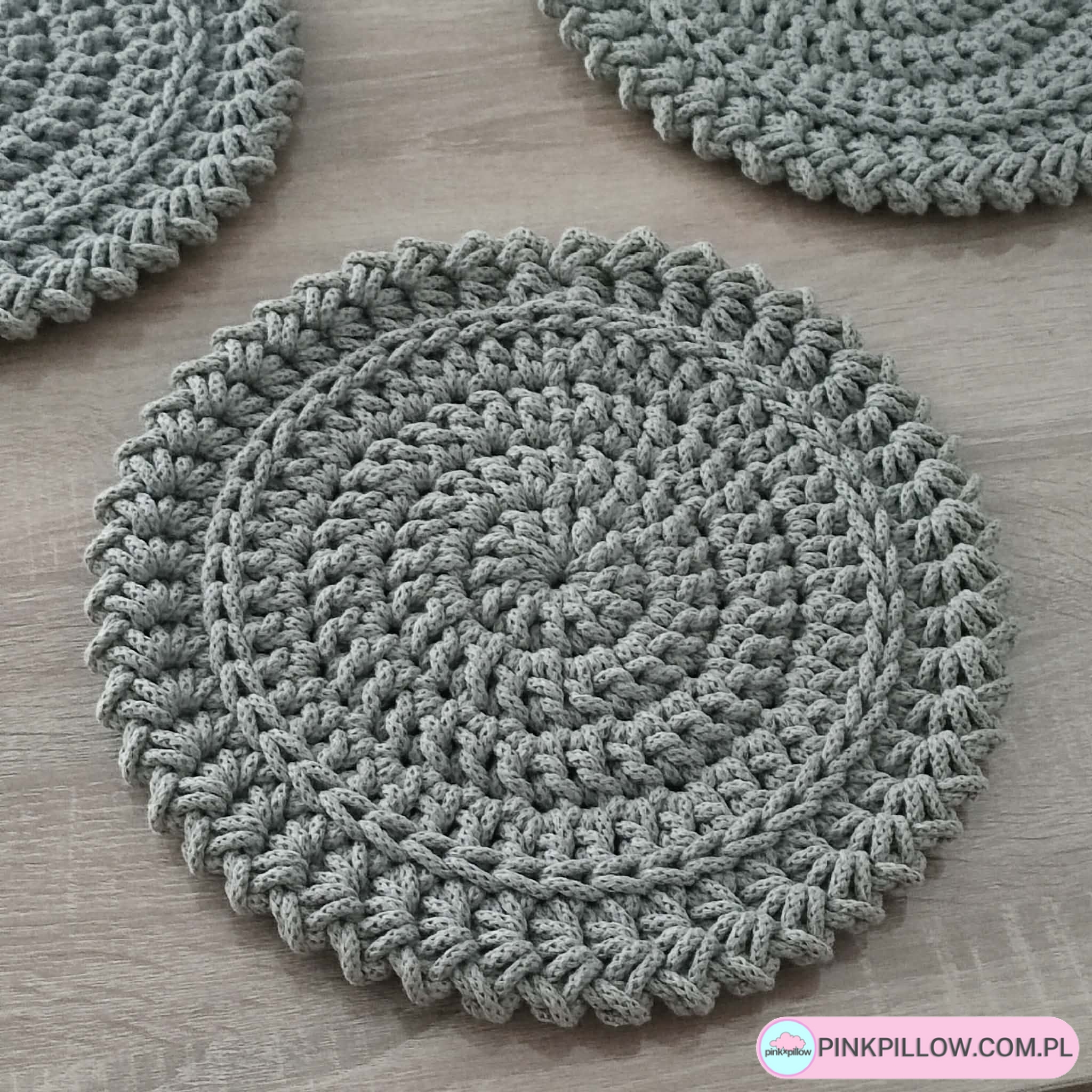 Komplet Podkładek pod talerze 6 szt - Średnica 32 cm - Różne Kolory - obrazek 3