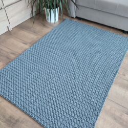 Dywan na szydełku Prostokątny ze sznurka - Wymiary 90x130 cm - Różne Kolory