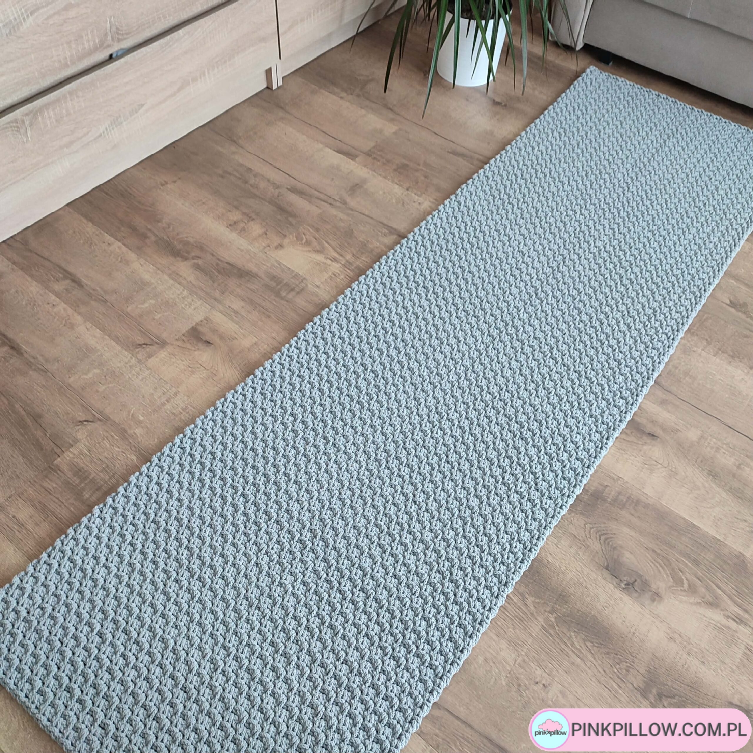 Dywan prostokątny ze sznurka 60x208 cm - Różne Kolory