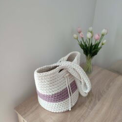 Torba ze sznurka do noszenia na ramię - Wymiary 23x30 cm - Różne Kolory