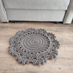 Dywan Sznurkowy do salonu 50 cm - Kolor Ziemia