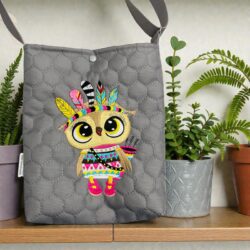 Torebka dla dziecka z wyhaftowaną Sową