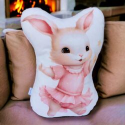 Poduszka Królik Dziewczynka Baletnica