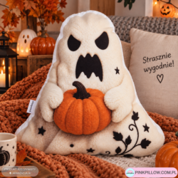 Poduszka Duch na Halloween