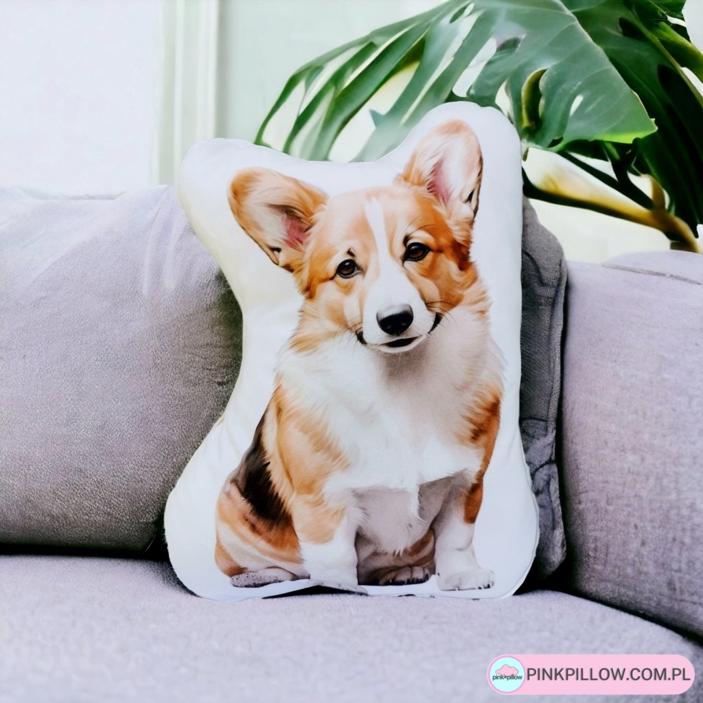 Corgi Poduszka Pluszowa