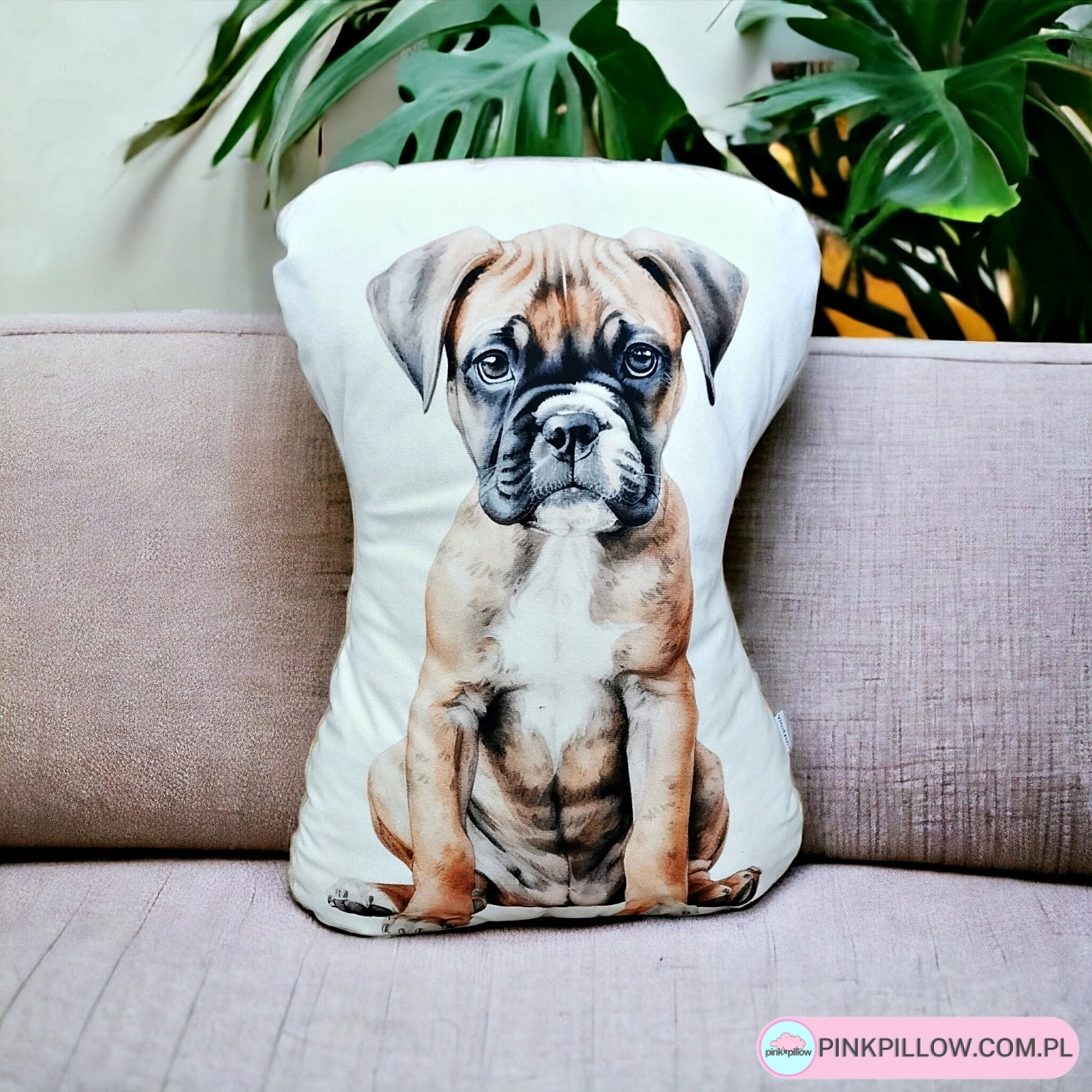 Poduszka Pies - Wzór Bokser